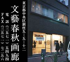 Bungei Shunju Gallery, Tokyo, Japan